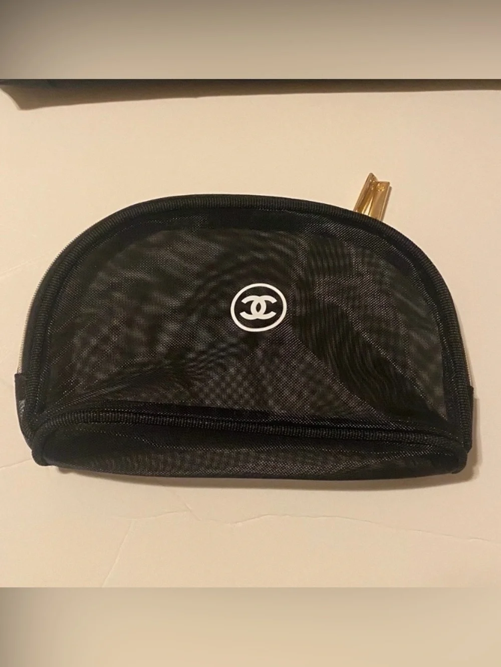 Chanel Mesh tote Bag included Makeup Pouch